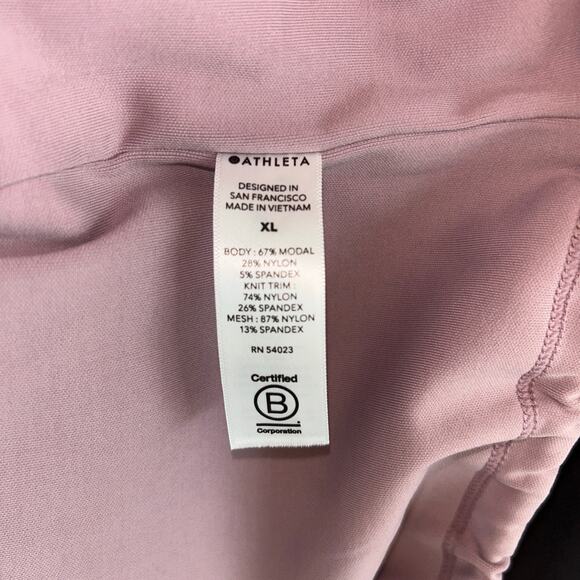 Athleta Hermosa Mock Neck Sweatshirt Size XL - Picture 7 of 7
